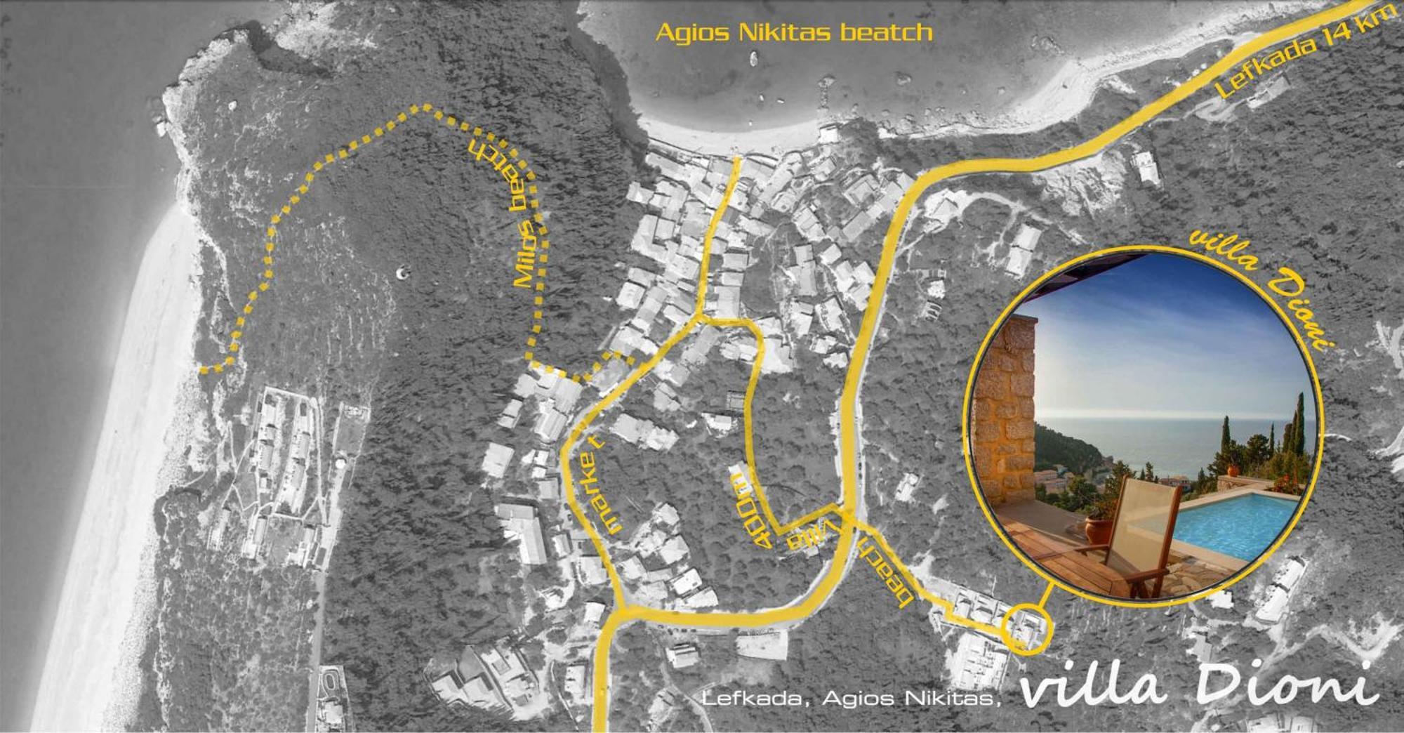 Villa Dioni Áyios Nikítas Exteriér fotografie